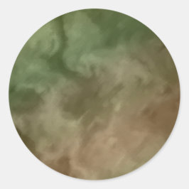 Adesivo Bar Mitzvah Brown e Verde Marmoreado