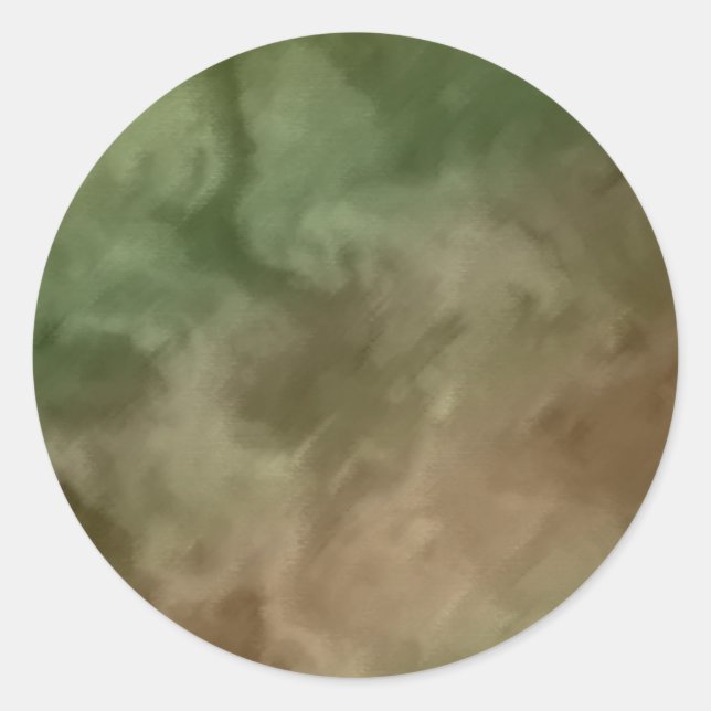 Adesivo Bar Mitzvah Brown e Verde Marmoreado (Frente)