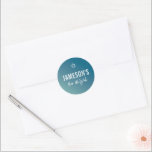 Adesivo BAR MITZVAH - gradiente de menta azul moderno da e<br><div class="desc">por kat massard >> https://linktr.ee/simplysweetpaperie <<<</div>