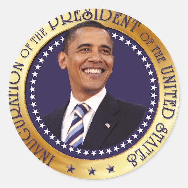 Adesivo Barack Obama (Frente)