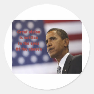 Adesivo Barack Obama Escolhido