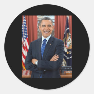 Adesivo Barack Obama Foto 44 Presidente Potus Patriótico
