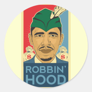Adesivo Barack Obama Hood Robin Hood Sticker Barrack Obama