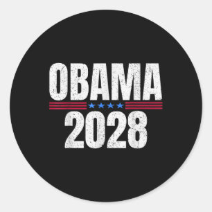 Adesivo Barack Obama Para O Presidente 2028 Obama 2028