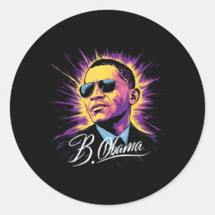 Adesivo Barack Obama Presidente Retrait Patriótico