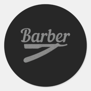 Adesivo Barba de Barber Hairstylist Hairdresser Coiffeur B