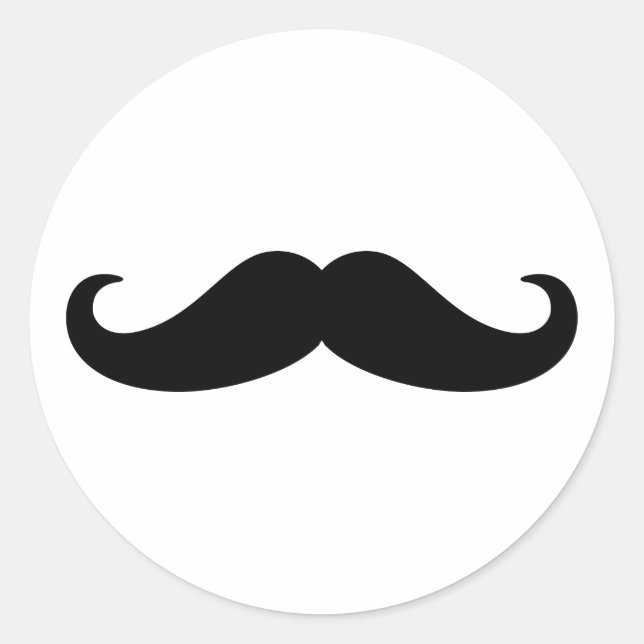 Adesivo Barba de bigode (Frente)