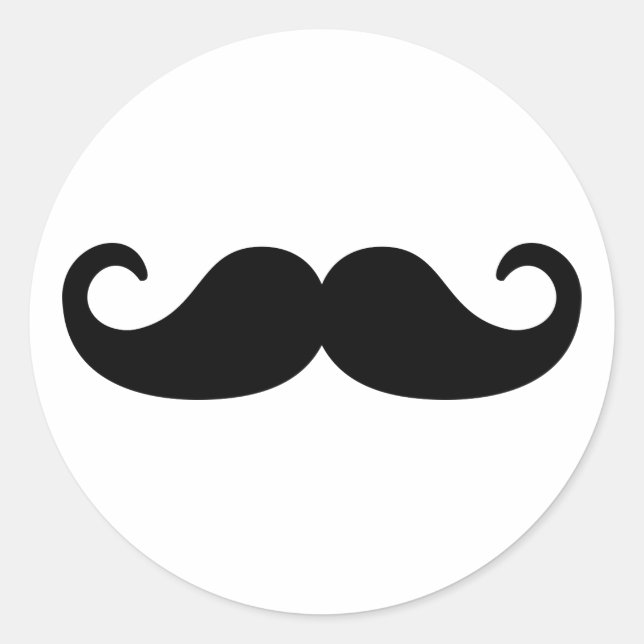 Adesivo Barba de bigode (Frente)