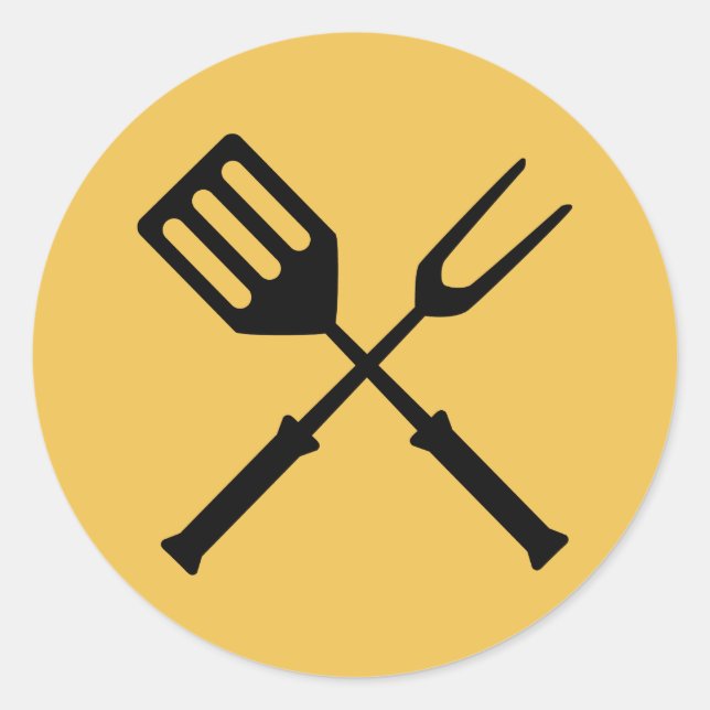 Adesivo Barbecue Barbeque CHURRASCO Barbeque por Barbies G (Frente)