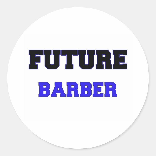 Adesivo Barber Futuro (Frente)