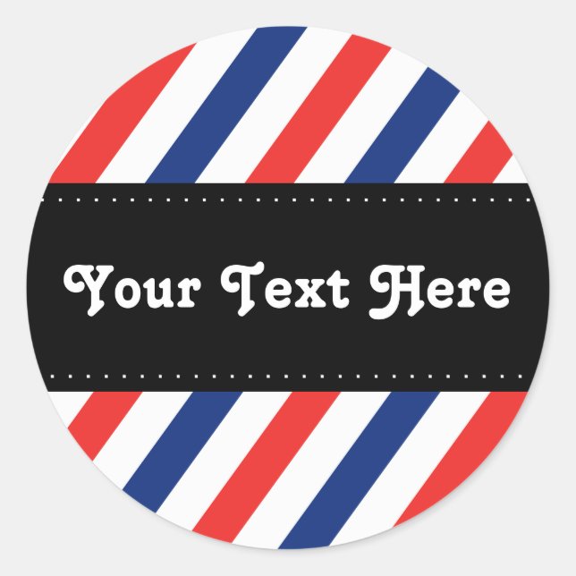 Adesivo Barber Stripes (Frente)