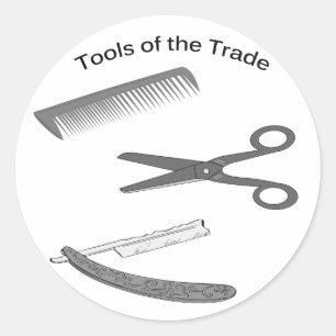 Adesivo Barber Tools of the Trade