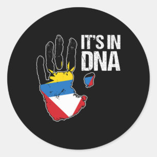 Adesivo Barbuda Antígua Está no meu Dna Barbudan Antiguan