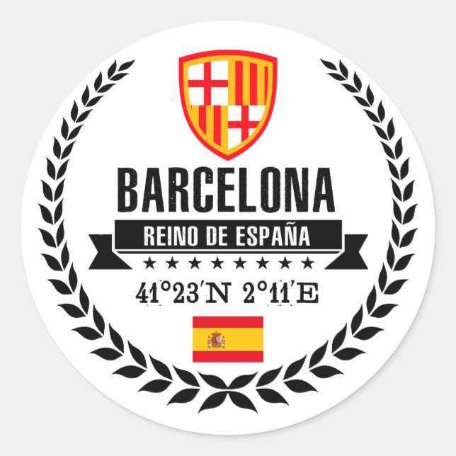 Adesivo Barcelona (Frente)