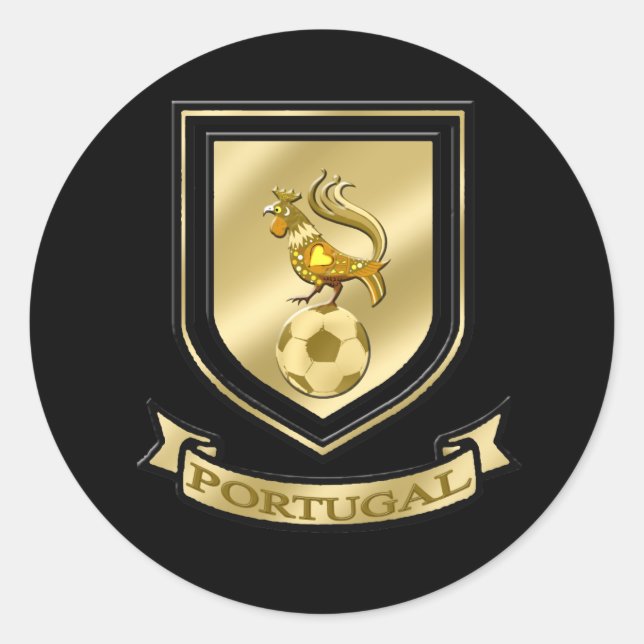 Adesivo Barcelos Brasão de Portugal (Frente)