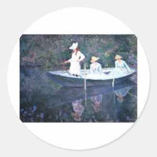 Adesivo Barco das mulheres - Claude Monet