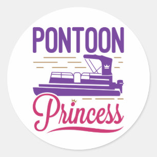 Adesivo Barco Motor Pontooning da Princesa Pontoon