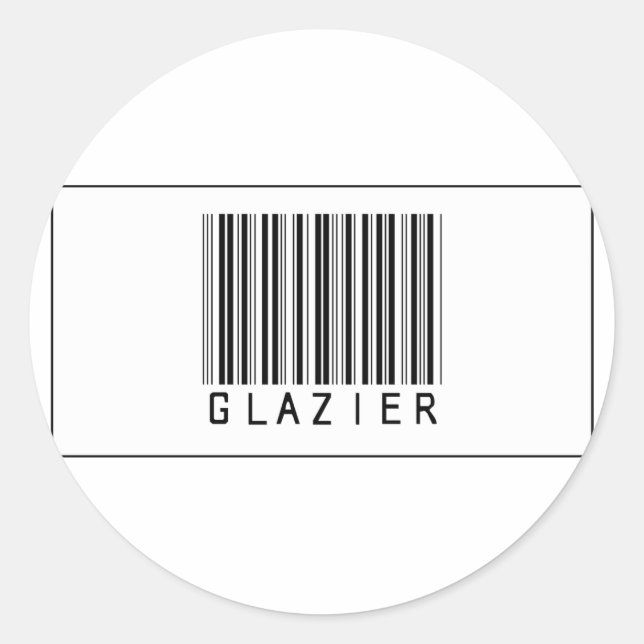 Adesivo Barcode Glazier (Frente)