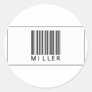 Adesivo Barcode Miller