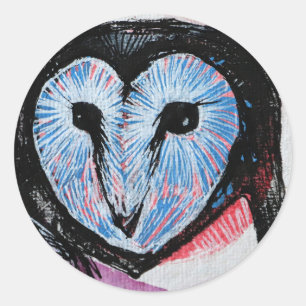 Adesivo Barn Owl Art