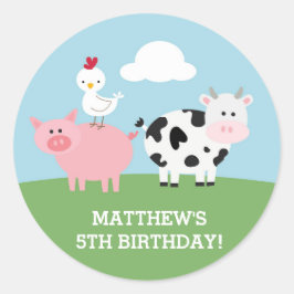 Adesivo Barnyard Birthday Bash/Partido