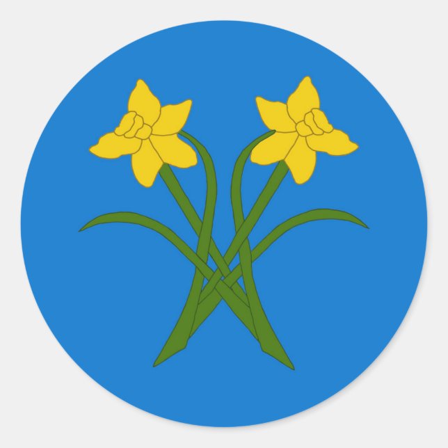 Adesivo Barônia de Blatha, Crachá de Oir Populace (Frente)