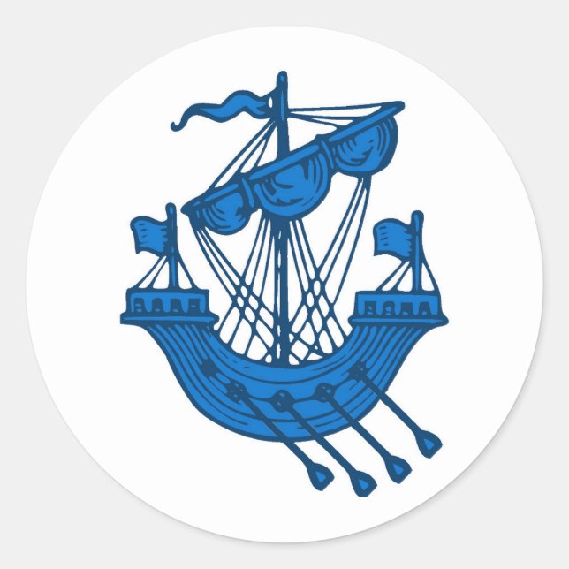 Adesivo Barônia de Crachá da Populace Ildhafn (Frente)