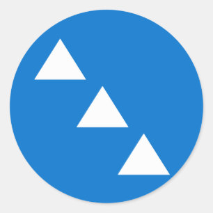 Adesivo Barônia de Crachá Populacional de Três Montanhas