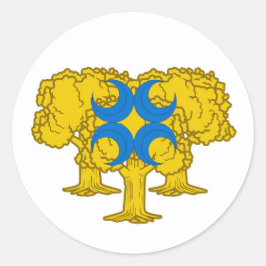 Adesivo Baronia do Crachá Clássico de Gyldenholt Populace