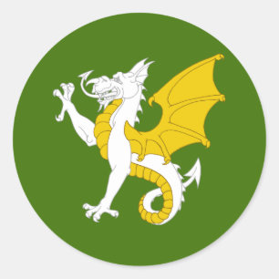 Adesivo Baronia do Crachá de Wyvernwoode Populace