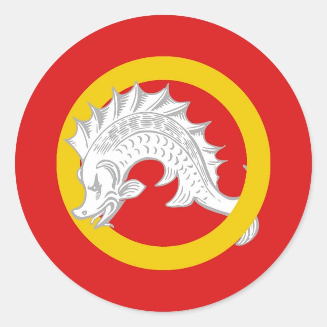 Adesivo Barônia do Crachá do Extremo Oeste Populacional (Frente)