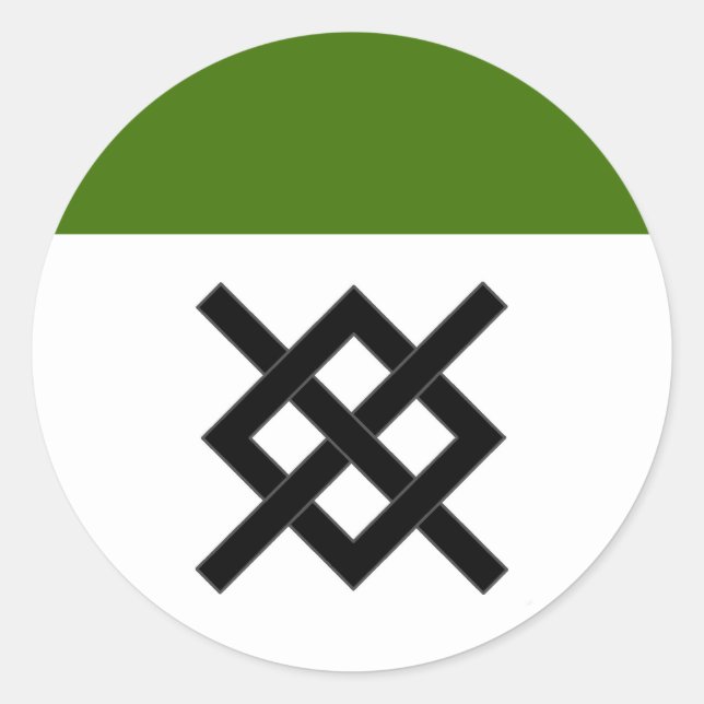 Adesivo Baronia do Crachá Populace de Altavia (Frente)