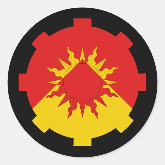 Adesivo Baronia do Crachá Vulcanfeldt Populace (Frente)