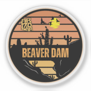 Adesivo Barragem de Castor, Arizona