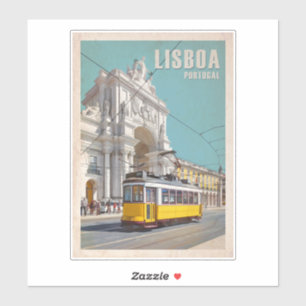 Adesivo Barramento Amarelo, Arca da Rua Augusta. Lisboa, P
