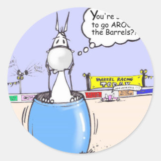 Adesivo Barrel Racer