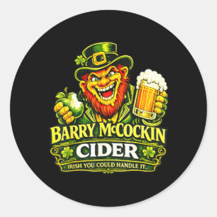 Adesivo Barry McCockiner McConconner Pub Irlandês Divertid