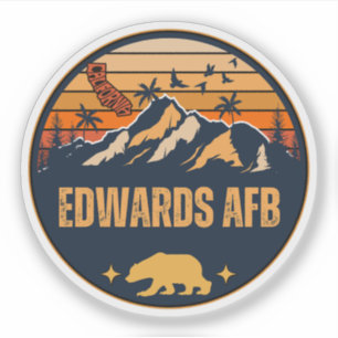 Adesivo Base Aérea Edwards, Califórnia