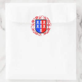 Adesivo baseado em Siebenbürgen vermelho