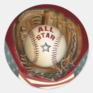 Adesivo Baseball All Star