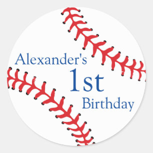 Adesivo Baseball Design com nome personalizado