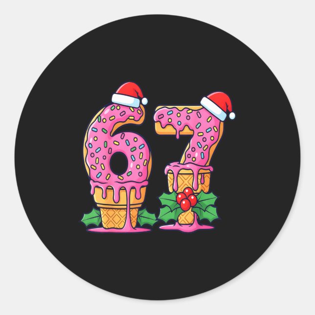 Adesivo Baseball Drip Ice Cream 67 Baseball Lifestyle 101  (Frente)