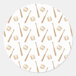 Adesivo Baseball e Bat