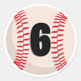 Adesivo Baseball favorito número 6