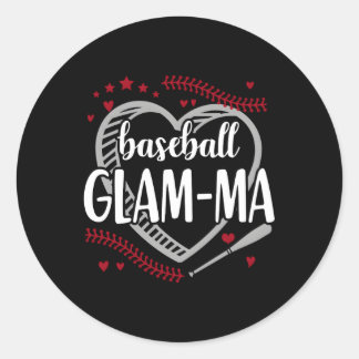 Adesivo Baseball Glam-Mães Esporte Ventilador Mãe Vovó