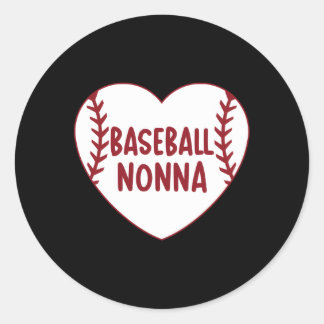 Adesivo Baseball Nonna Ele Baseball Dia de as mães Vovó