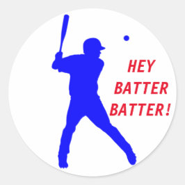 Adesivo Baseball Sticker personalizável com bateria