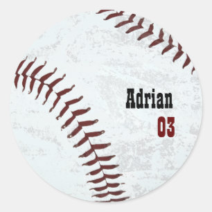Adesivo baseball vintage