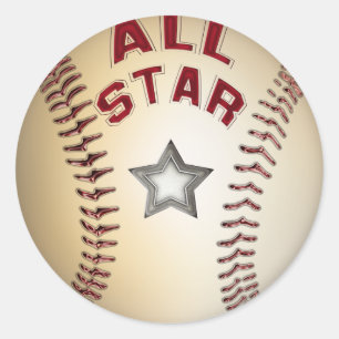 Adesivo Basebol All Star