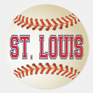 ADESIVO BASEBOL DE ST LOUIS